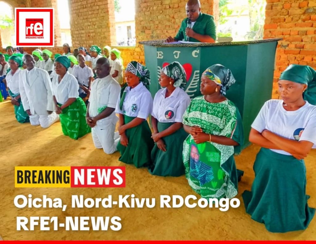 RD Congo : à Oicha, les Fidèles Kimbaguistes ont fêté le 25 mai au tour   de la véritable date naissance de JÉSUS-CHRIST | RFE1-NEWS