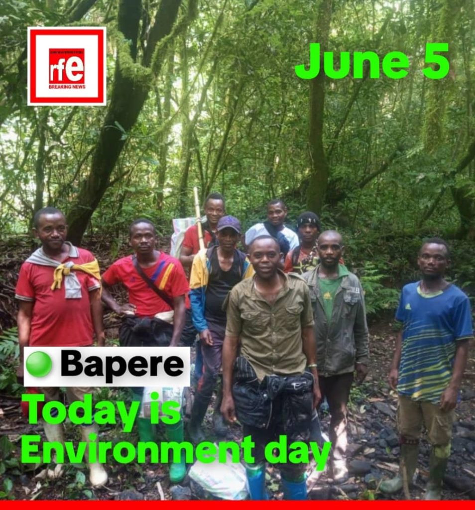 DR Congo : on the eve of World Environment Day, a community patrol carried out in the CFCL of Bamasobha  | RFE1-NEWS