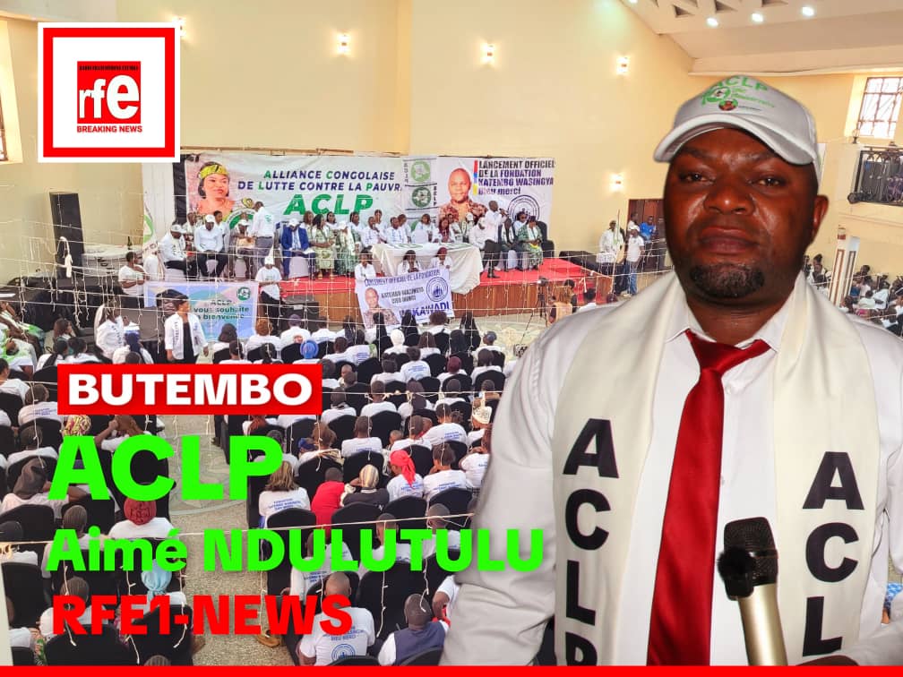 RD Congo : AIMÉ NDULUTULU, a salué l&rsquo;adhésion massive des membres de FOKAWADI à l&rsquo;ACLP de l&rsquo;honorable JULIETTE MBAMBU MUGHOLE | RFE1-NEWS
